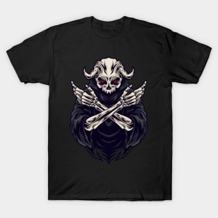 skull reaper illustration T-Shirt